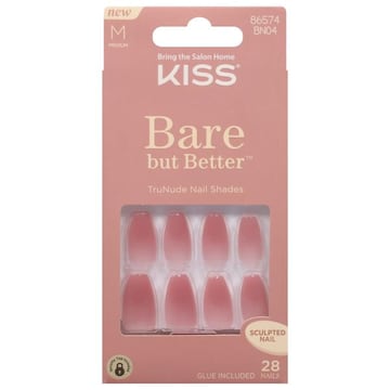 Kiss Bare But Better Nails, Medium, BN04