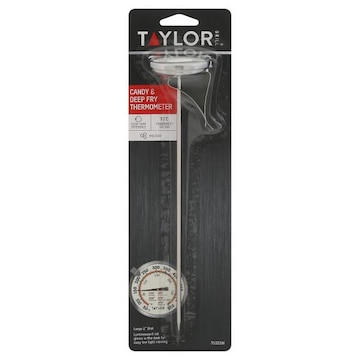 Taylor 9in Deep Fry Thermometer, Stainless Steel