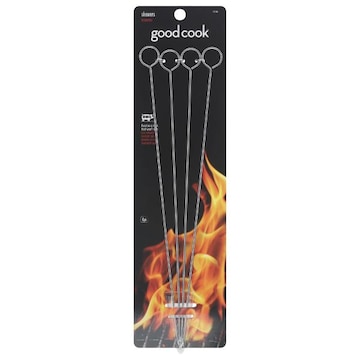 Good Cook Skewers, BBQ, 4 Pack