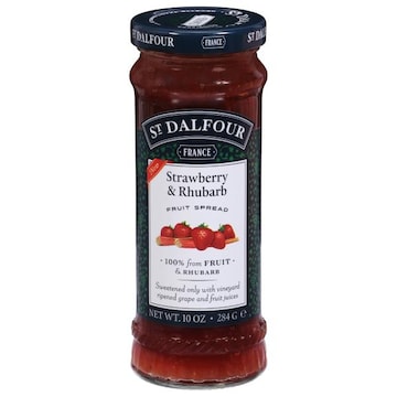 St Dalfour Strawberry & Rhubarb Fruit Spread