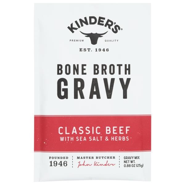 Kinder's Gravy Mix, Bone Broth, Classic Beef Publix Super Markets