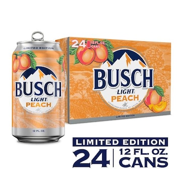 Busch Light Peach