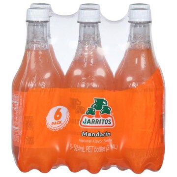 Jarritos 6 Pack Mandarin Soda