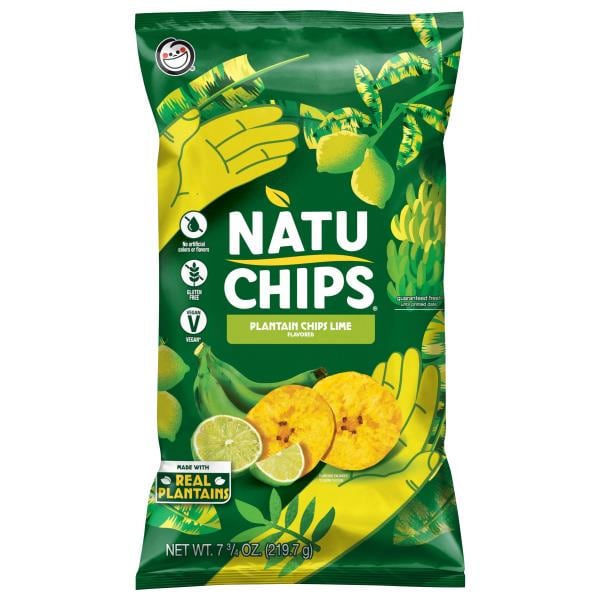 NatuChips Plantain Chips, Lime Flavored | Publix Super Markets
