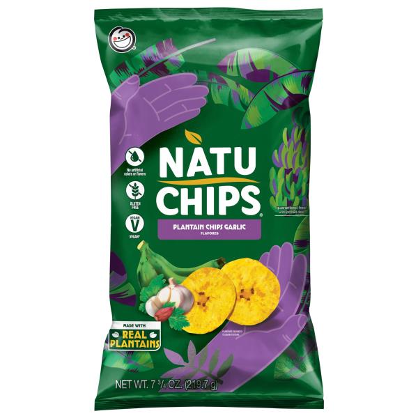 NatuChips Garlic Flavored Plantain Chips | Publix Super Markets