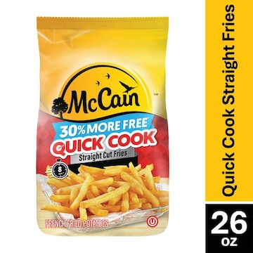 McCain Quick Cook Straight Cut French Fries Frozen Potatoes