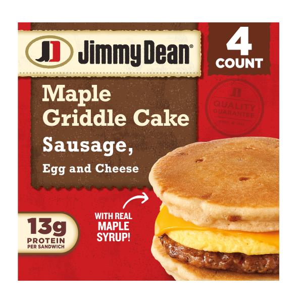 Jimmy Dean Jimmy Dean Sausage, Egg and Cheese Maple Griddle Cake