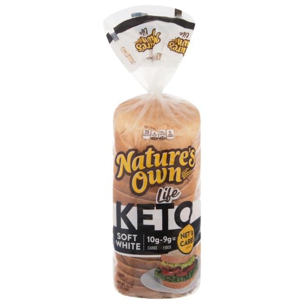 Natures Own Life Bread Keto Soft White Publix Super Markets