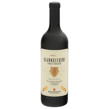 Shannon Red Blend, Giannecchini, Mendocino County, Vintage