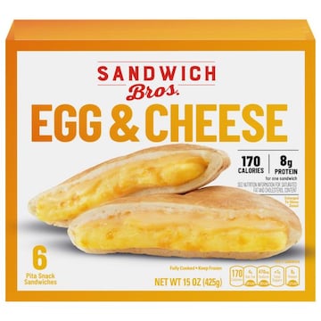 Sandwich Bros. Pita Snack Sandwiches, Egg & Cheese
