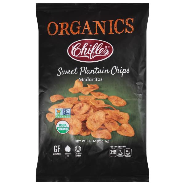 Chifles Organics Plantain Chips, Sweet, Maduritos | Publix Super Markets