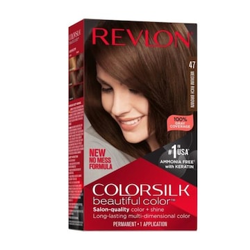 Revlon Revlon ColorSilk Beautiful Color Permanent Hair Color Shade 047 Medium Rich Brown