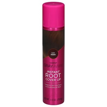 Everpro Gray Away Dark Brown Instant Root Cover Up Temporary Hair Color Spray