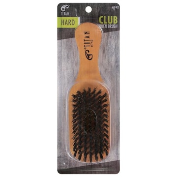 Titan Club Wooden Brush, Hard