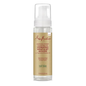 Shea Moisture Manuka Honey & Mafura Oil Wrap & Set Mousse