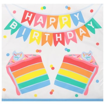 Party Goods Cake Birthday Lunch Napkin