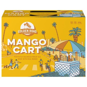 Golden Road Brewing Mango Cart Wheat Ale