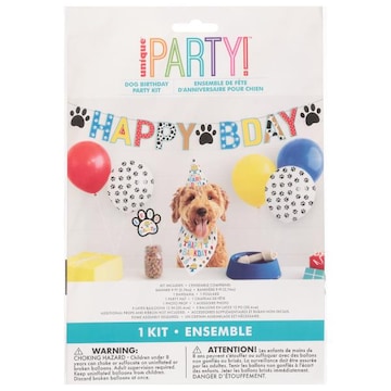 Party Goods Dog Birthday Party Kit
