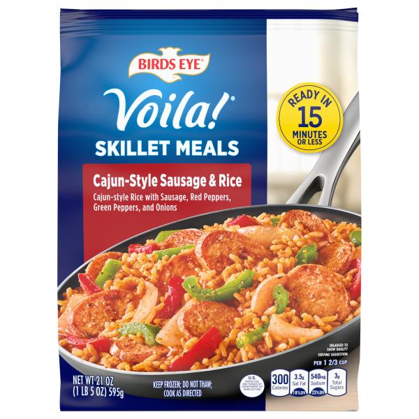 Birds Eye Voila! Skillet Meals, Cajun-Style Sausage & Rice | Publix ...