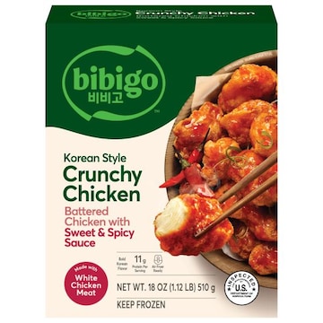 Bibigo Frozen Korean Style Crunchy Chicken with Sweet & Spicy Sauce