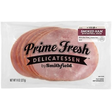 Prime Fresh Delicatessen Smoked Ham, with Natural Juices