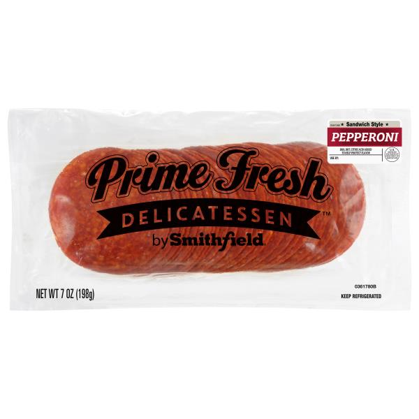 Smithfield Delicatessen Pepperoni, Sandwich Style Publix Super Markets