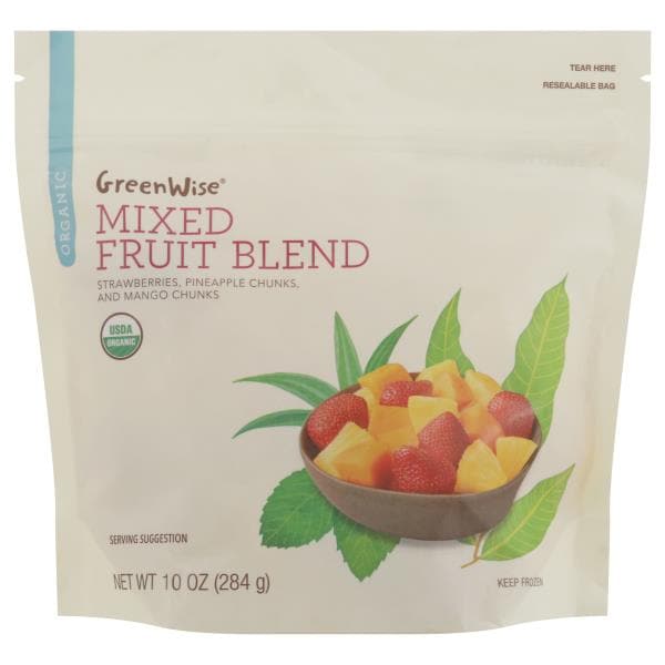 GreenWise Mixed Fruit Blend, Organic Publix Super Markets
