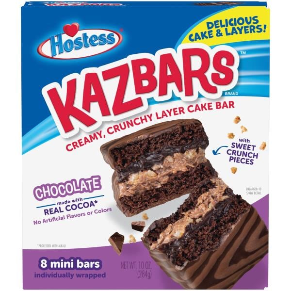 Hostess Mini Bars, Kazbars, Triple Chocolate Publix Super Markets