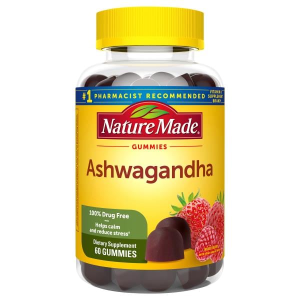 Nature Made Ashwagandha, Mixed Berry, Gummies Publix Super Markets