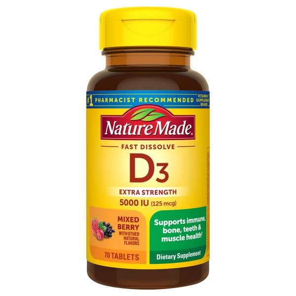Nature Made Vitamin D3 Fast Dissolve Publix Super Markets