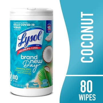 LYSOL® Lysol Brand New Day Disinfecting Wipes, Coconut Water & Sea Minerals Scent