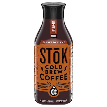 Stok Espresso Blend Darkest Roast Un-Sweet Black Cold Brew Coffee