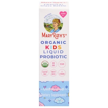 Mary Ruth's Kids Liquid Probiotic, Unflavored