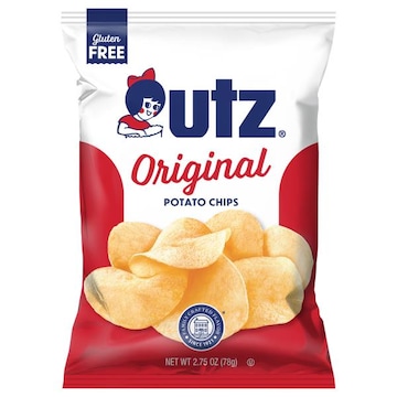 Utz Potato Chips, Gluten Free, Original