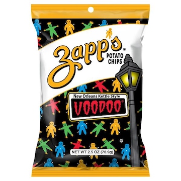 Zapp's Potato Chips, Voodoo, New Orleans Kettle Style
