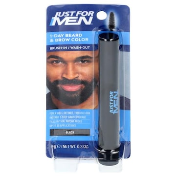Just For Men Black 1-Day Beard & Brow Color