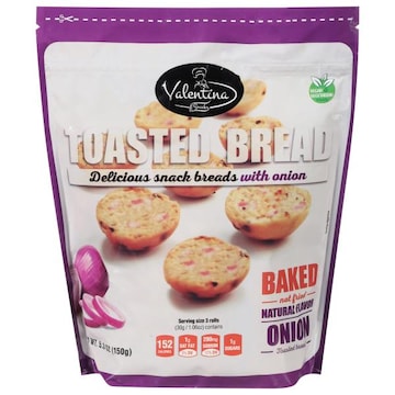 Valentina Toasted Bread, Onion, Baked