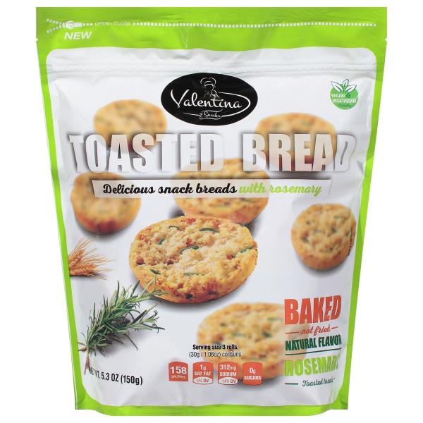 Valentina Bruschetta Toasted Bread, Rosemary Publix Super Markets
