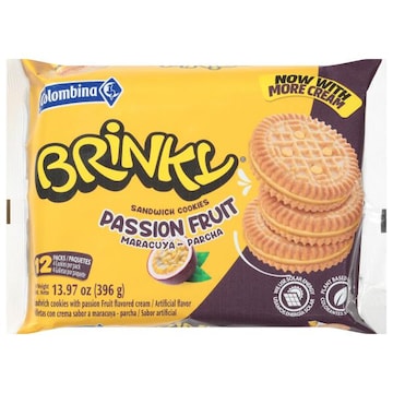 Colombina Brinky Passion Fruit Sandwich Cookies