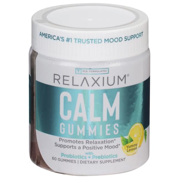Relaxium Calm, Gummies, Yummy Lemon | Publix Super Markets