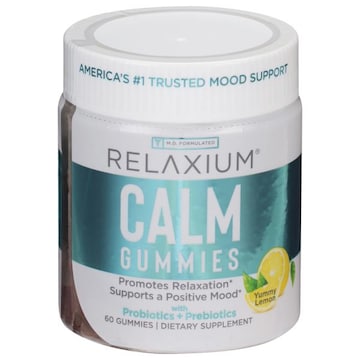 Relaxium Calm, Gummies, Yummy Lemon