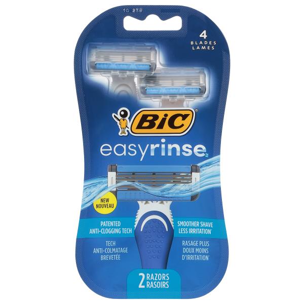 Bic Easyrinse, 4 Blades Disposable Razor Publix Super Markets