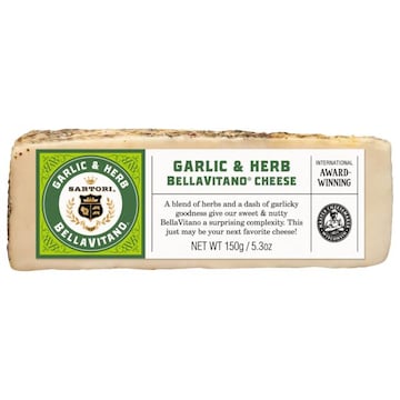 Sartori BellaVitano Cheese, Garlic & Herb