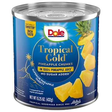 Dole Tropical Gold Pineapple Chunks