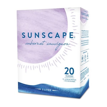 Sunscape Cabernet Sauvignon California Red Wine Box