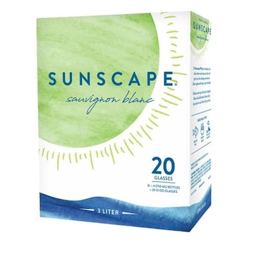 Sunscape Sauvignon Blanc South Africa White Wine Box