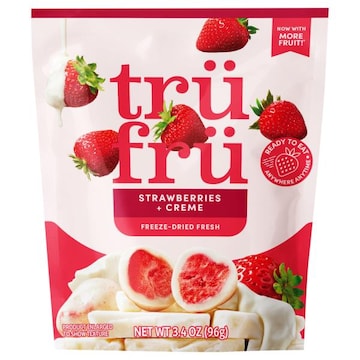 Tru Fru Freeze-Dried Fresh Strawberries + Creme