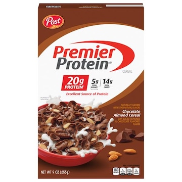 Premier Protein Cereal, Chocolate Almond
