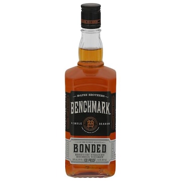 Benchmark Whiskey, Bourbon, Straight Kentucky, Bonded