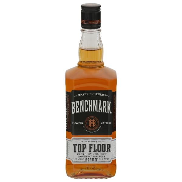 Benchmark Whiskey, Bourbon, Kentucky Straight, Top Floor Publix Super